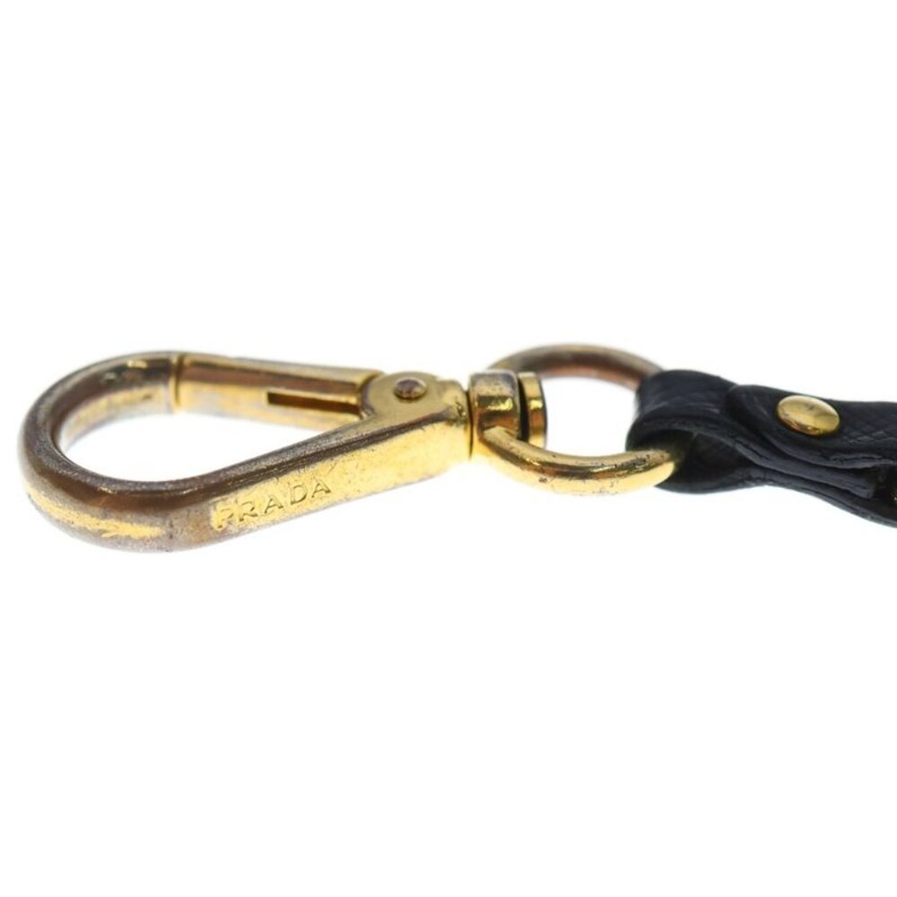 Prada Bag Charm Key Holder Keychain Black - Picture 5 of 6
